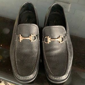 Salvatore Ferragamo Leather Loafer.